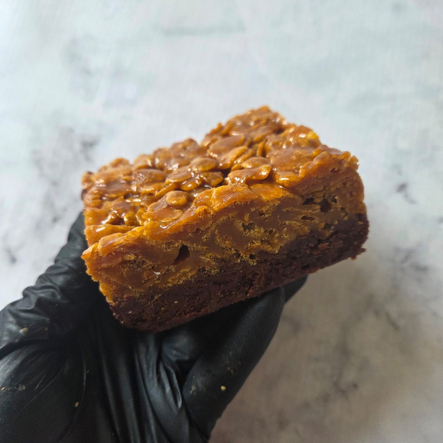 Caramel Cornflake Brownie (New Larger Size)