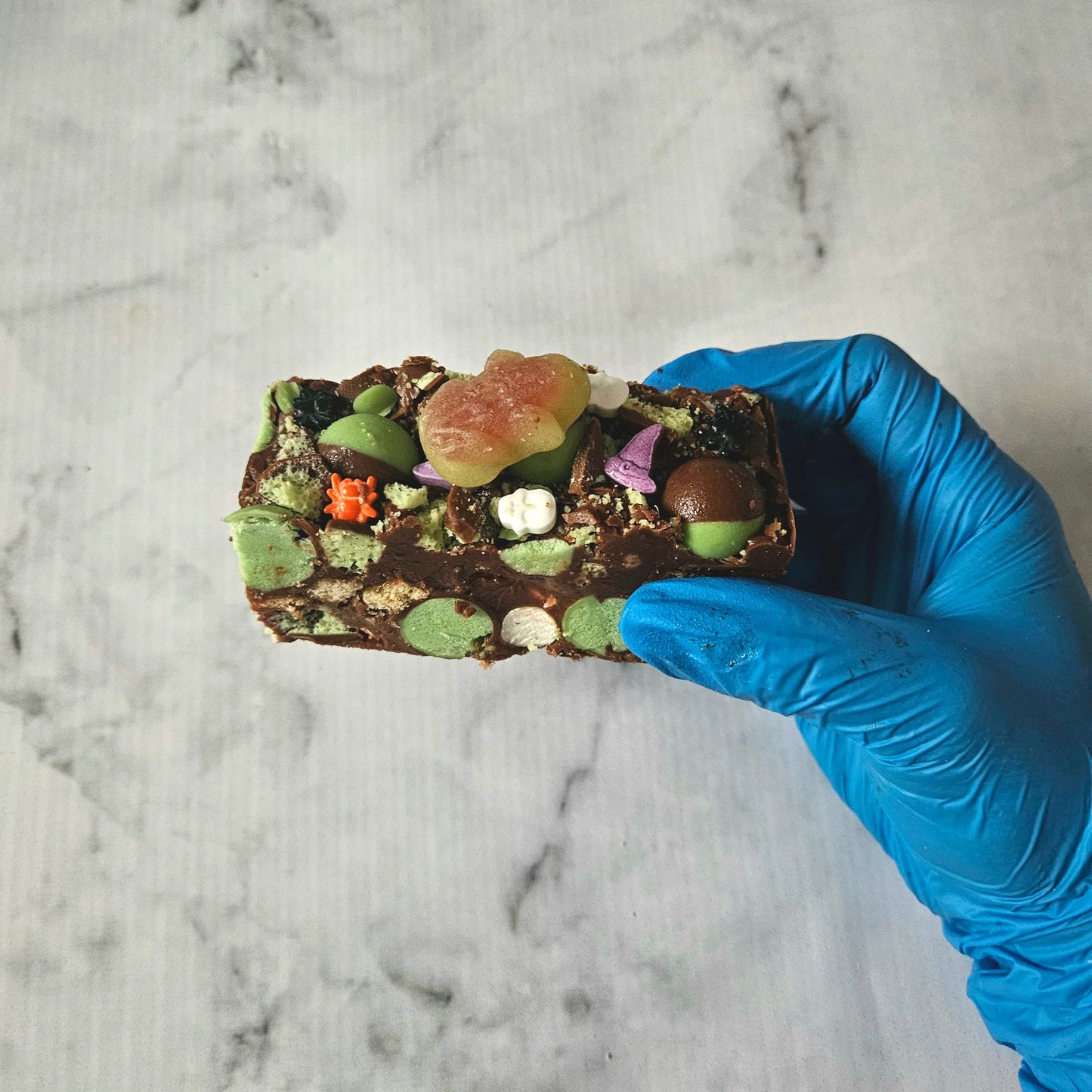 Mint Aero 'Frog' Rocky Road