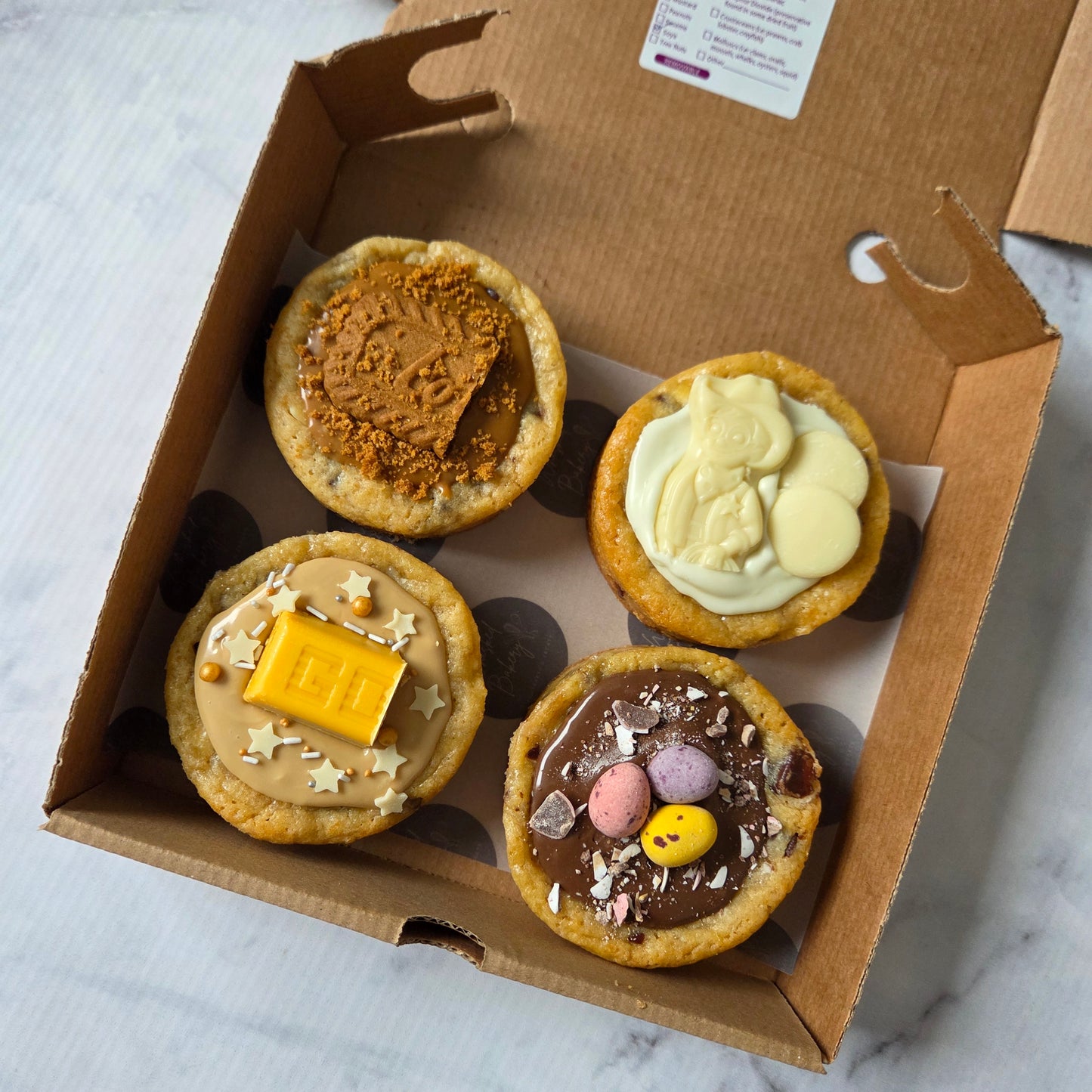 Build Your Own - Box of 4 Deep Pan Cookies