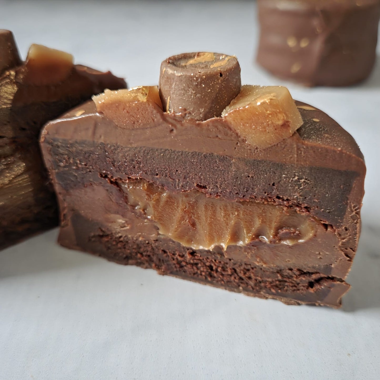 Brownie Caramel Wheel (Serves 2)