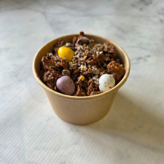 Mini Egg Crunch Cakes