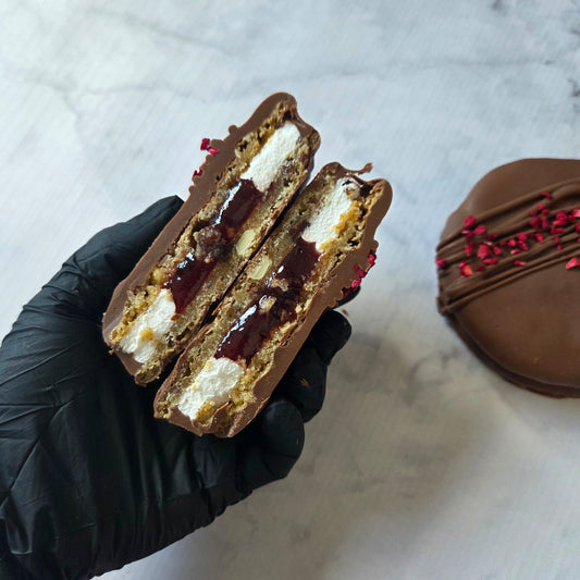 Raspberry Wagon Wheel