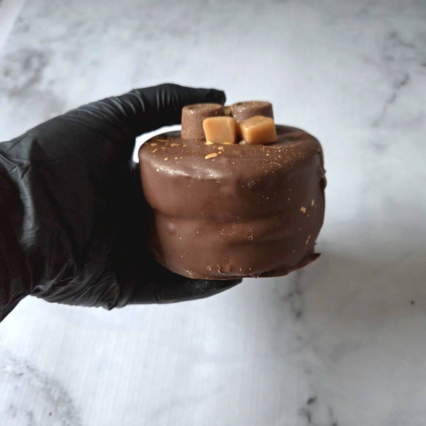 Brownie Caramel Wheel (Serves 2)