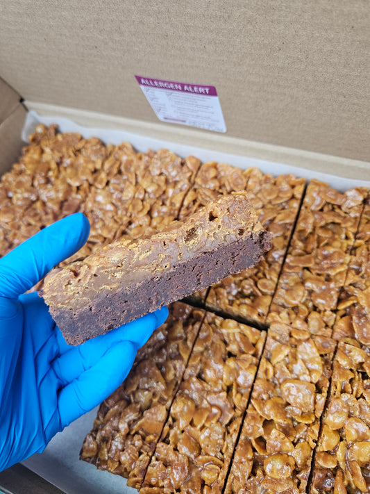Caramel Cornflake Brownie