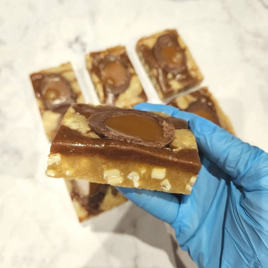 Cadbury Caramel Egg Blondie